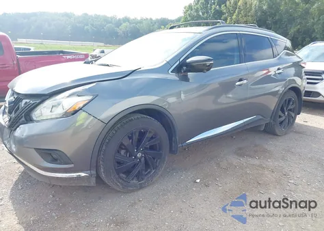 2017 Nissan Murano Platinum z USA, uszkodzony, nr VIN 5N1AZ2MH1HN152580